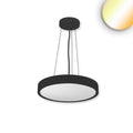 LED Hängeleuchte UGR<19 2H, schwarz, 30W, IP44, DN400, ColorSwitch 2700|3000|4000K, DALI dimmbar