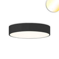 LED Deckenleuchte UGR<19 2H, schwarz, 42W, IP44, DN600, ColorSwitch 2700|3000|4000K, DALI dimmbar