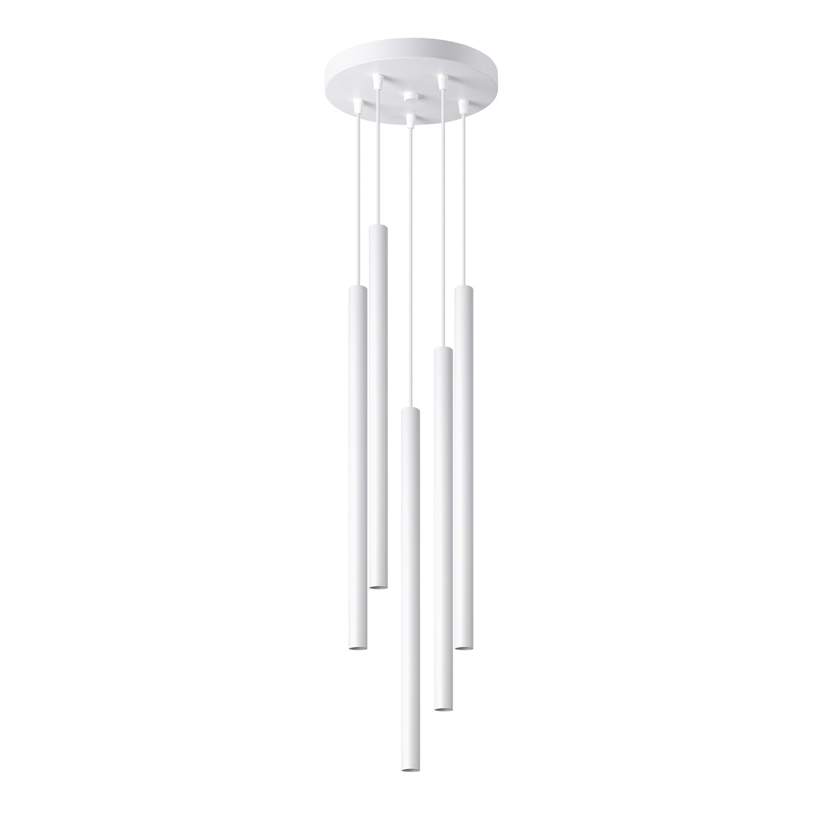Pendelleuchten PASTELO 5P weiß Sollux Lighting