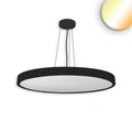 LED Hängeleuchte UGR<19 2H, schwarz, 70W+6W, IP44, DN800, 2700|3000|4000K, DALI dimmbar, Up&Down