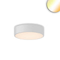 LED Deckenleuchte UGR<19 2H, weiß, 30W, IP44, DN400, ColorSwitch 2700|3000|4000K, DALI dimmbar
