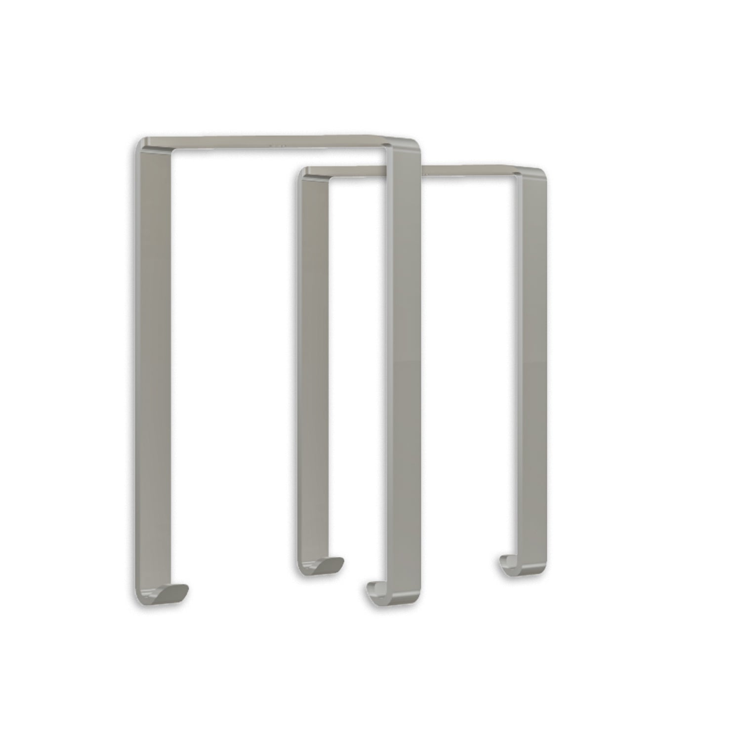 Montagebügel Z64 für Leuchtenprofil HALON zur Deckenanbau-Montage, 2 STK, silber