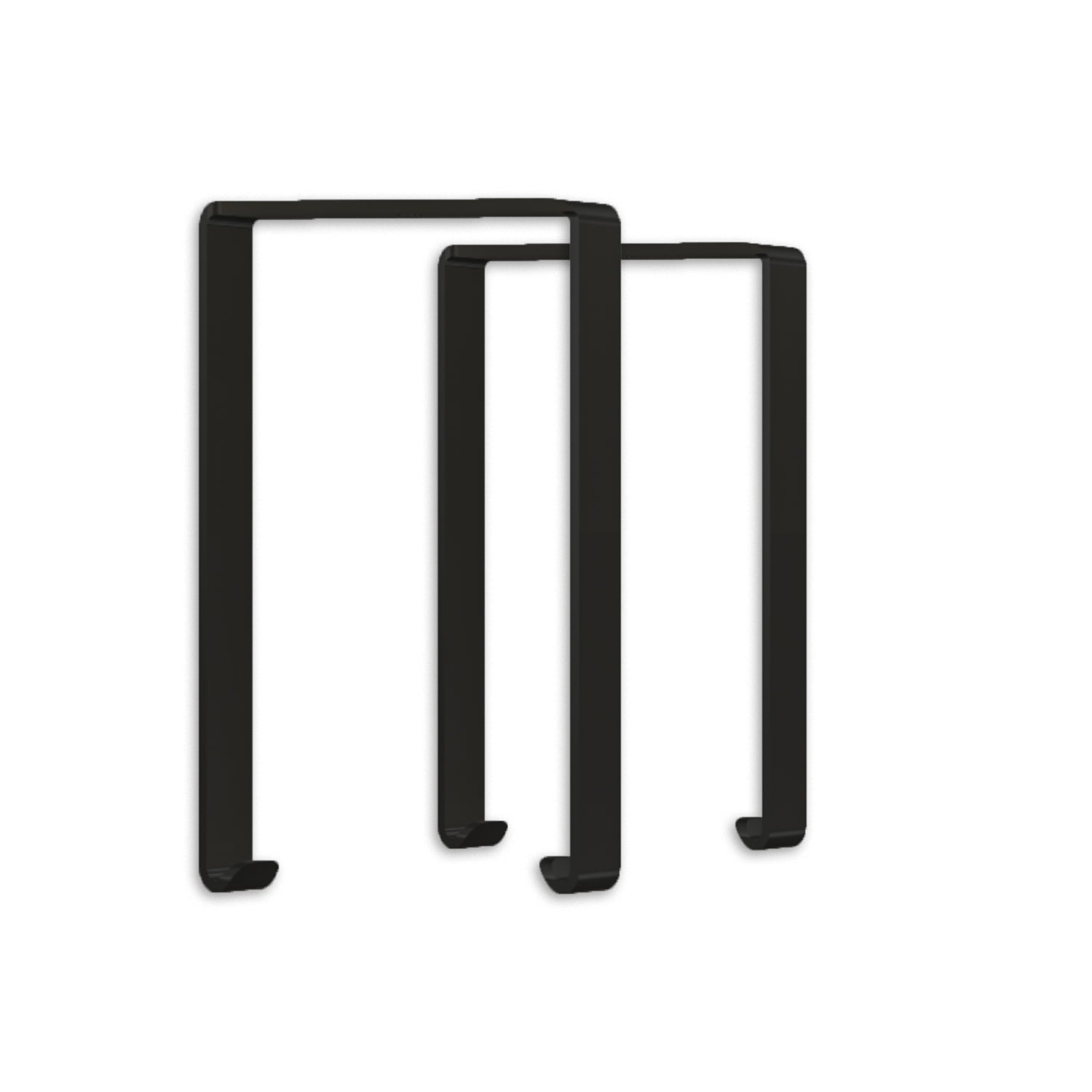 Montagebügel Z64 für Leuchtenprofil HALON zur Deckenanbau-Montage, 2 STK, schwarz