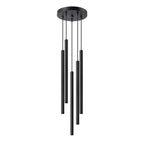 Pendelleuchten PASTELO 5P schwarz Sollux Lighting