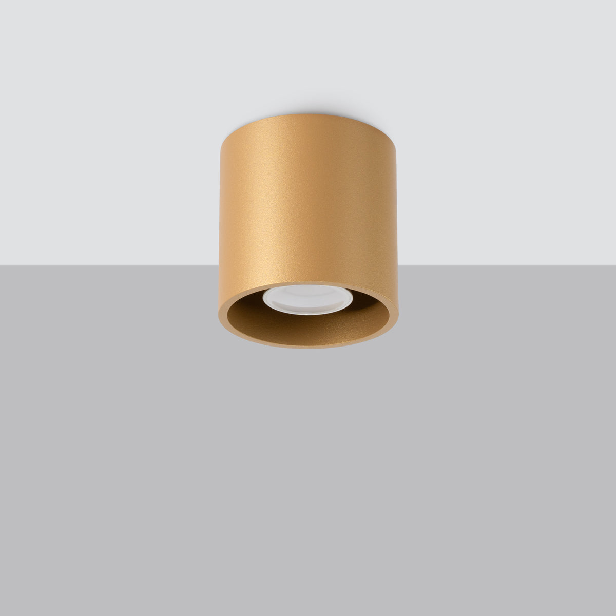 Deckenleuchte - Spot - Strahler ORBIS 1 golden Sollux Lighting