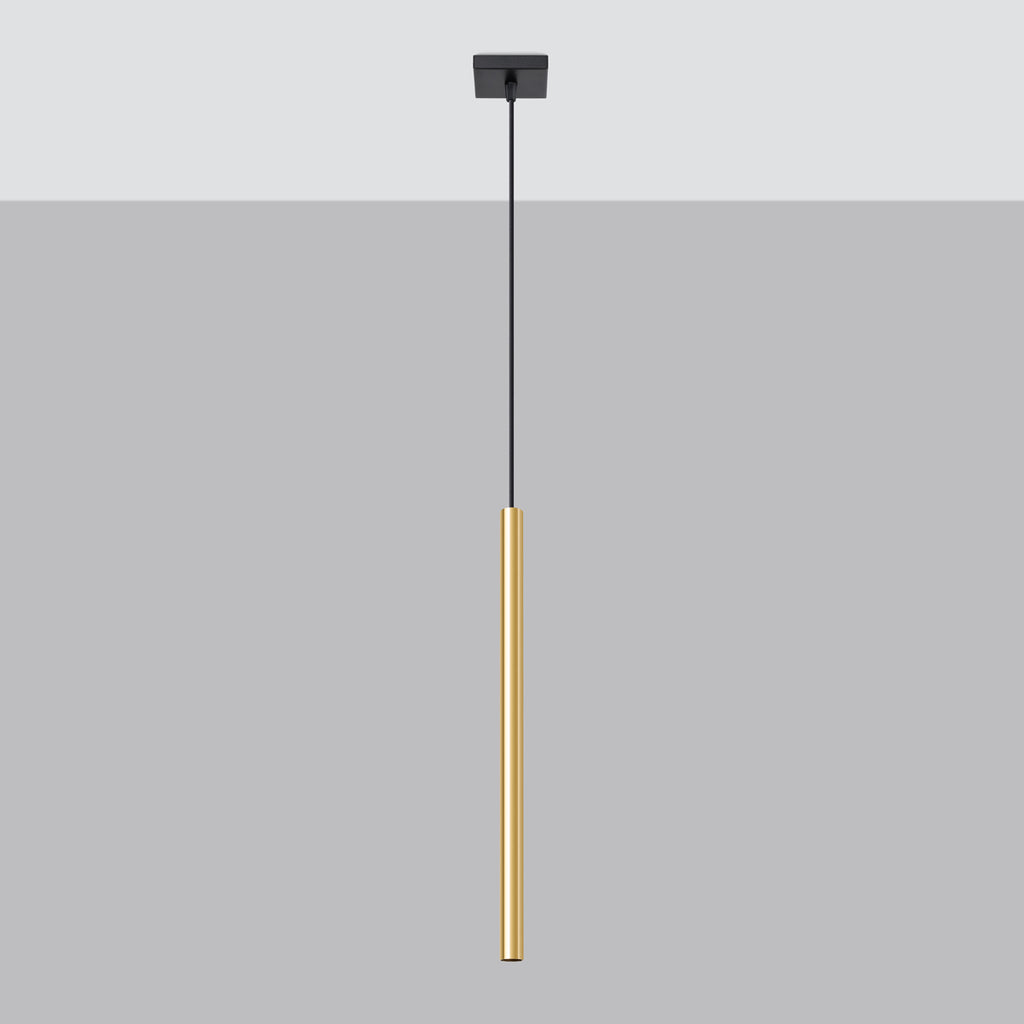 Pendelleuchten PASTELO 1 glanzgold Sollux Lighting