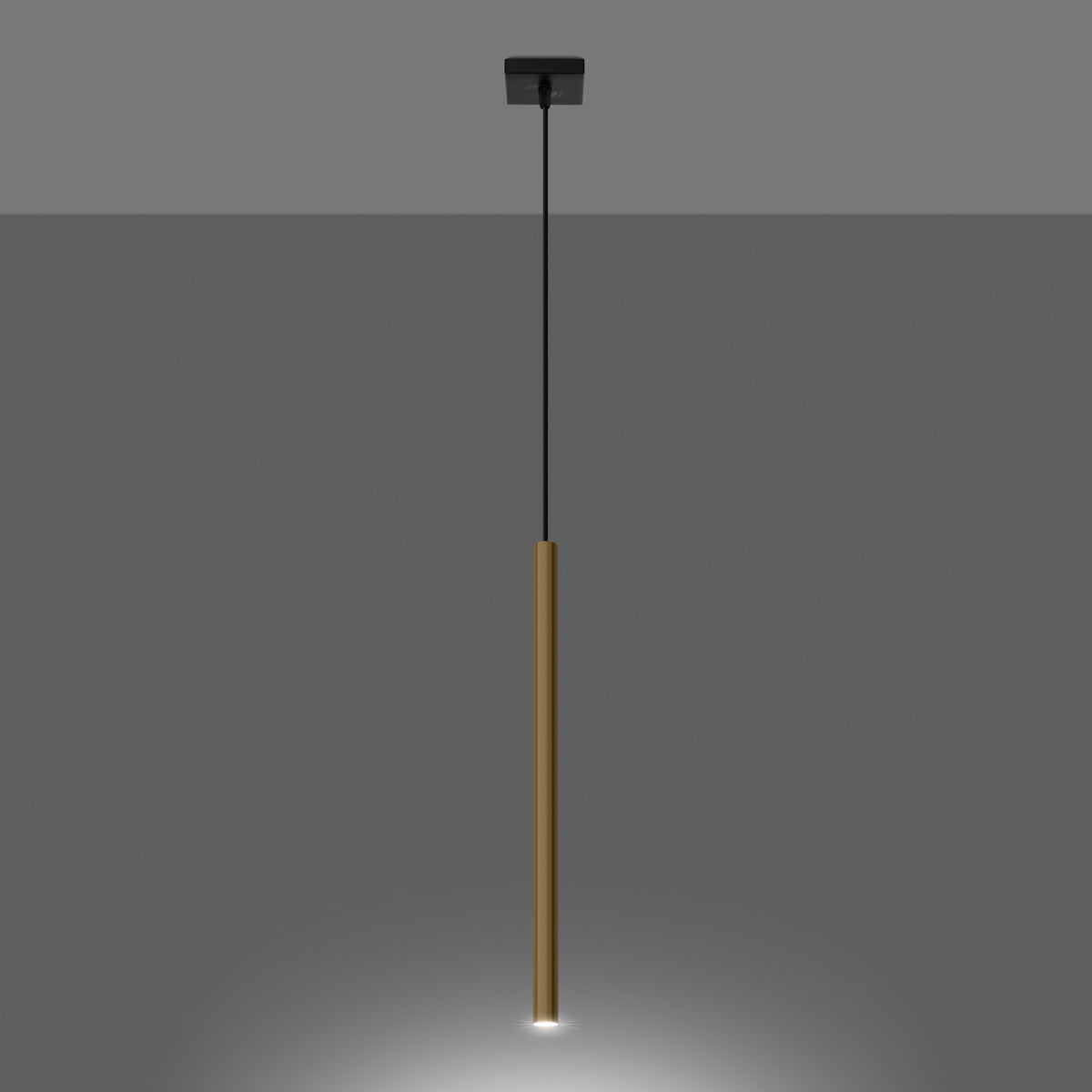 Pendelleuchten PASTELO 1 glanzgold Sollux Lighting