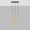 Pendelleuchten PASTELO 3L glanzgold Sollux Lighting