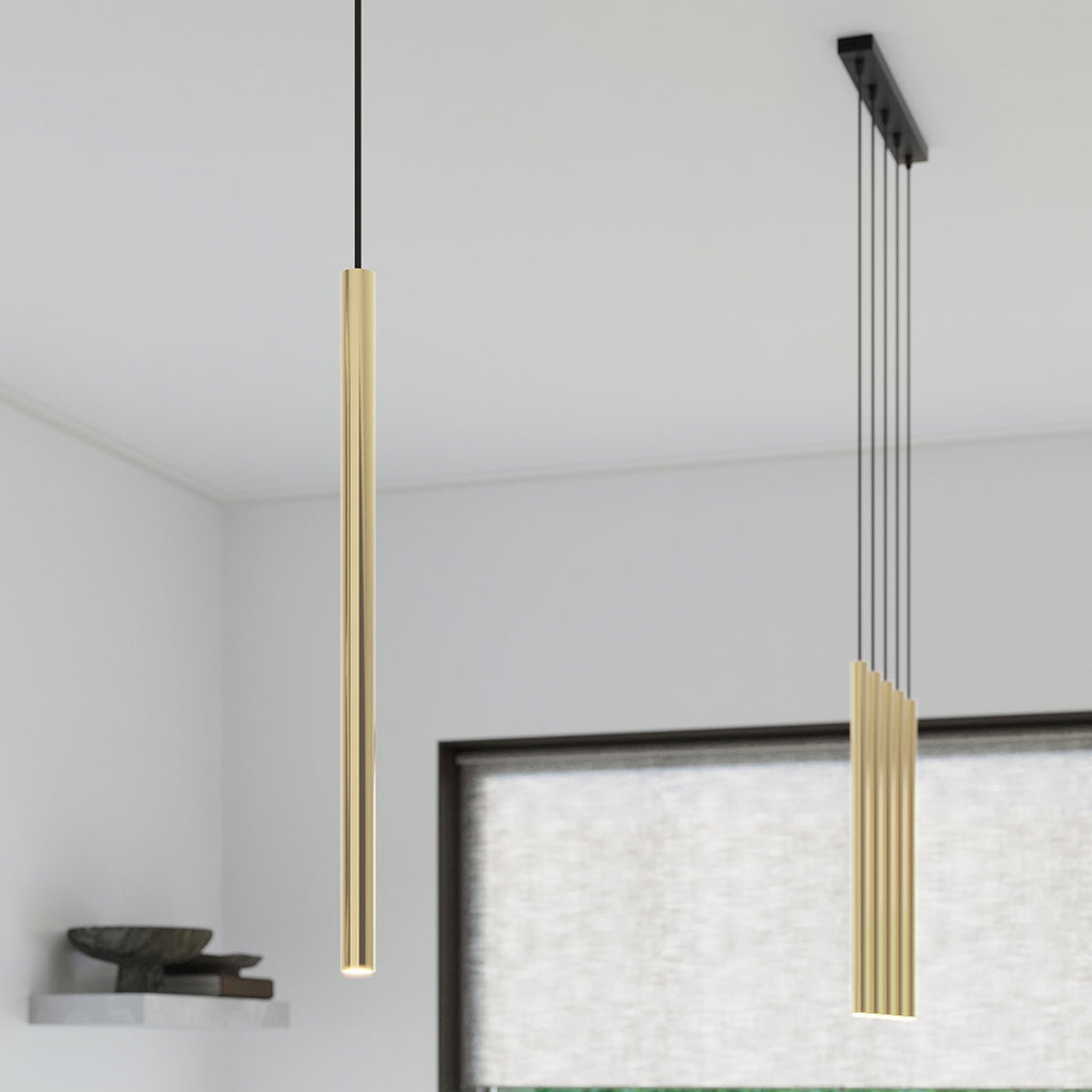 Pendelleuchten PASTELO 3P glanzgold Sollux Lighting