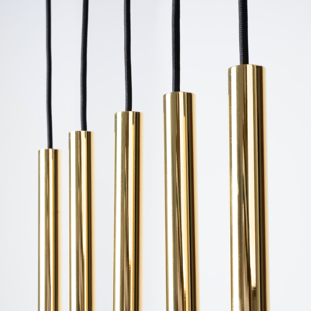 Pendelleuchten PASTELO 5L glanzgold Sollux Lighting
