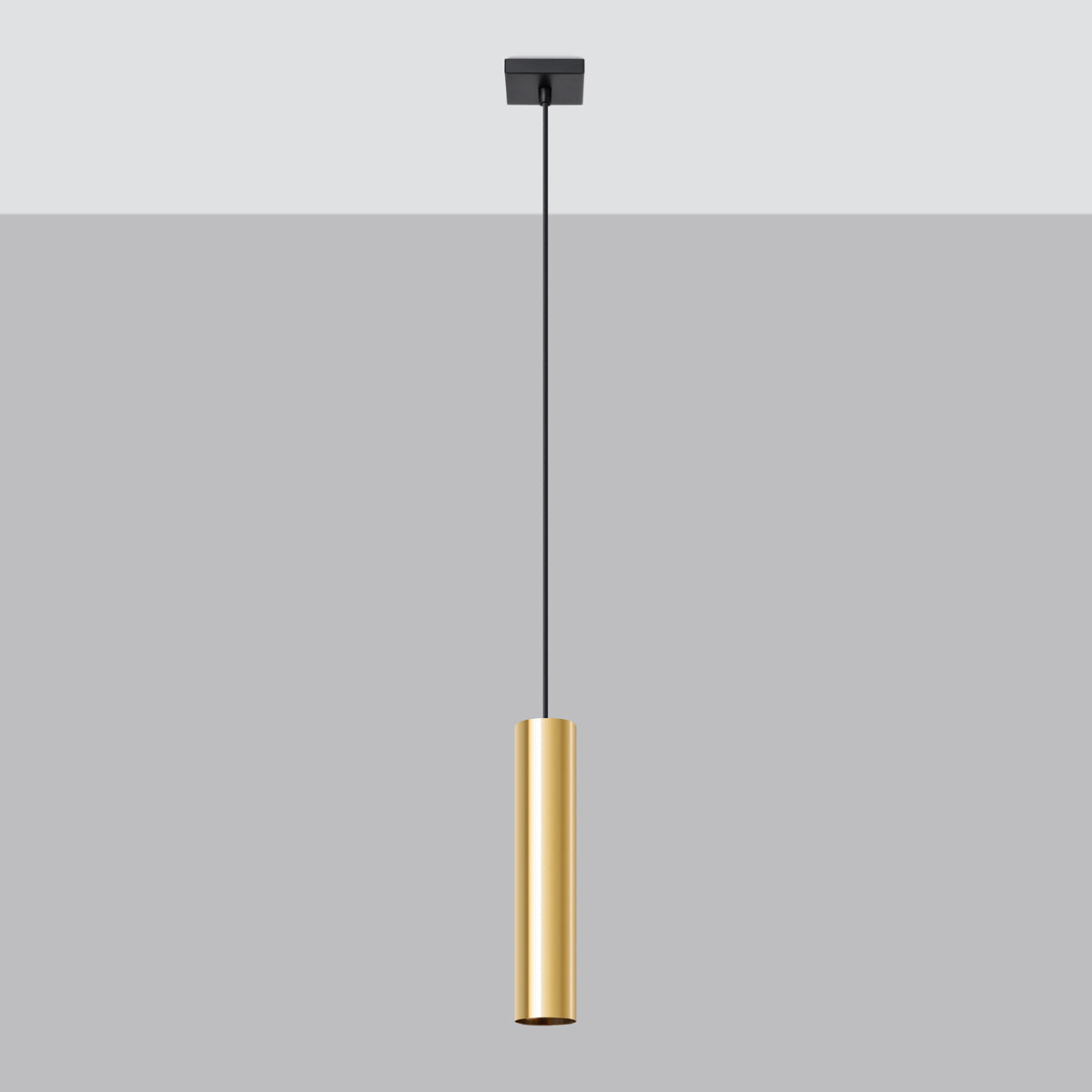 Pendelleuchten LAGOS 1 glanzgold Sollux Lighting