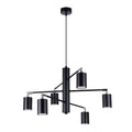 Pendelleuchte LEMMI 6 schwarz Sollux Lighting