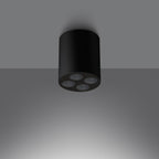 Deckenleuchte - Spot - Strahlerd ZOE schwarz LED Sollux Lighting