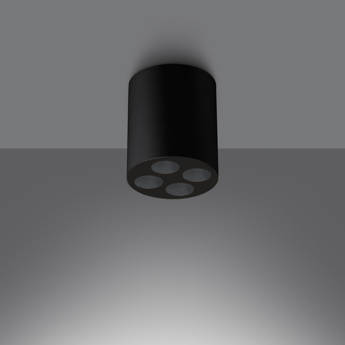 Deckenleuchte - Spot - Strahlerd ZOE schwarz LED Sollux Lighting