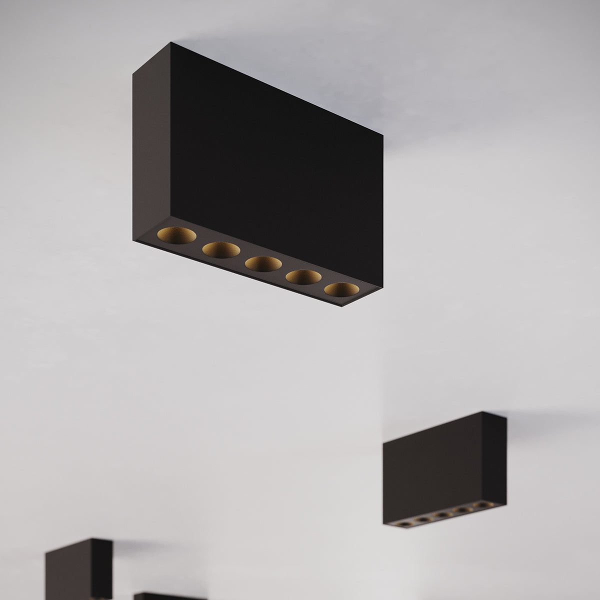 Deckenleuchte - Spot - Strahlerd SOLE schwarz LED Sollux Lighting