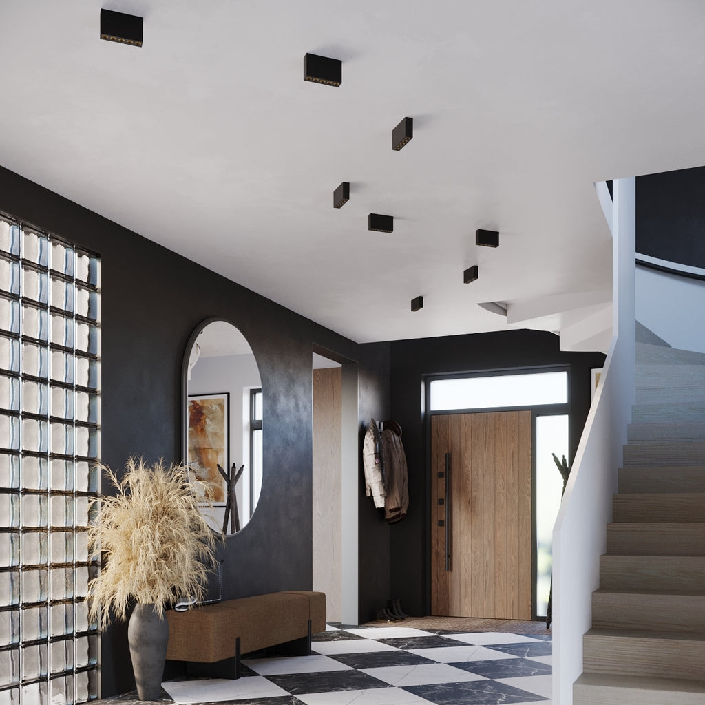 Deckenleuchte - Spot - Strahlerd SOLE schwarz LED Sollux Lighting
