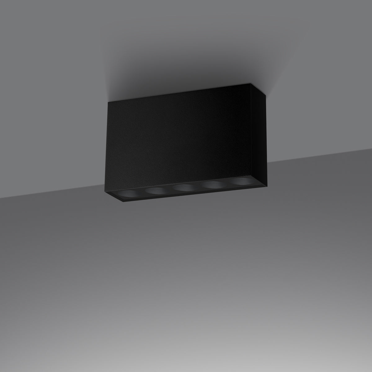 Deckenleuchte - Spot - Strahlerd SOLE schwarz LED Sollux Lighting