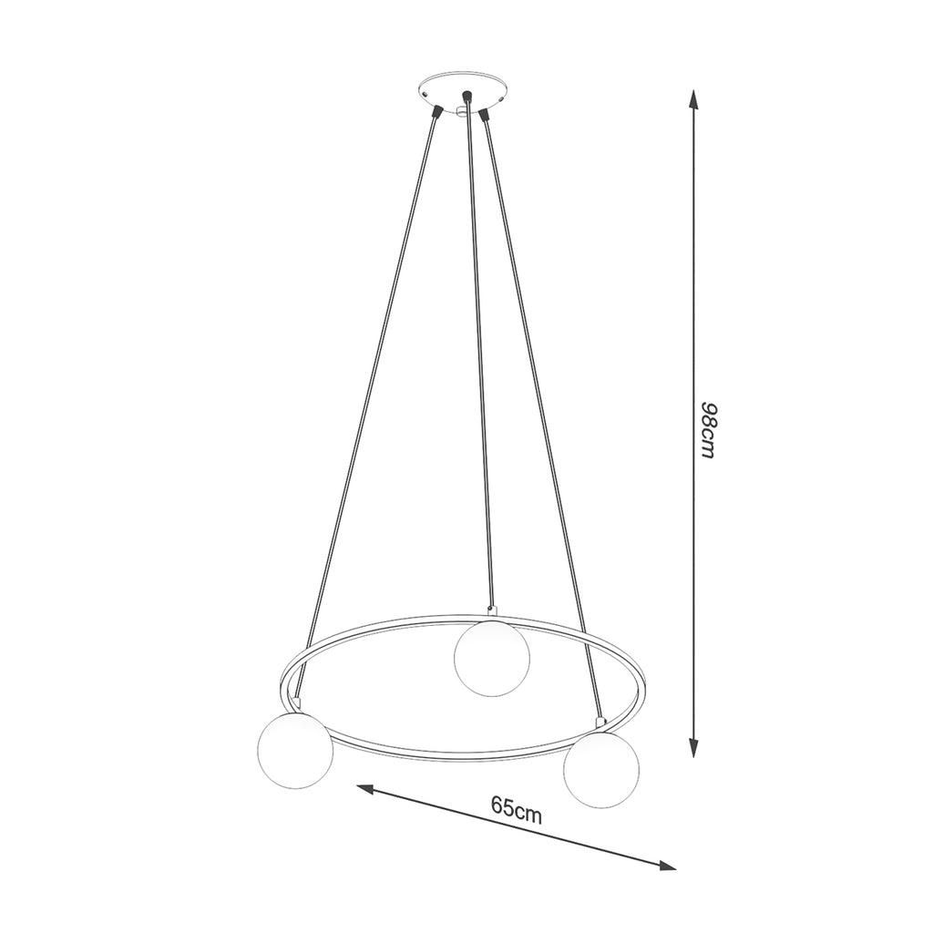 Pendelleuchte YOLI 3 Sollux Lighting