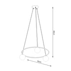 Pendelleuchte YOLI 3 Sollux Lighting