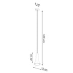 Pendelleuchten REA 1 beton Sollux Lighting