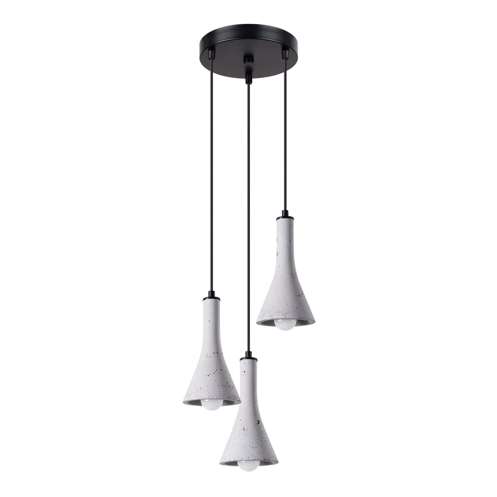 Pendelleuchten REA 3P beton Sollux Lighting
