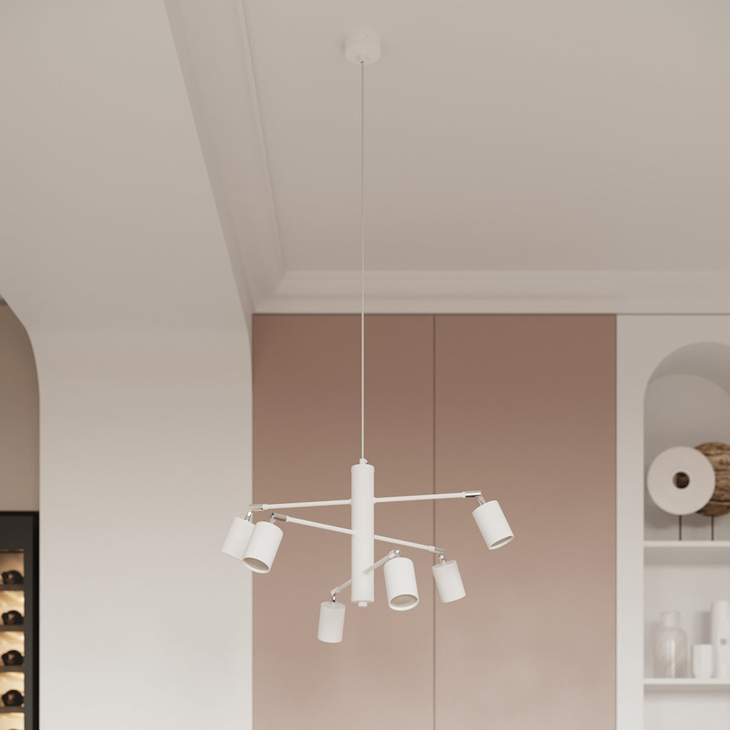 Deckenleuchte - Spot - Strahler LEMMI 6L weiß Sollux Lighting
