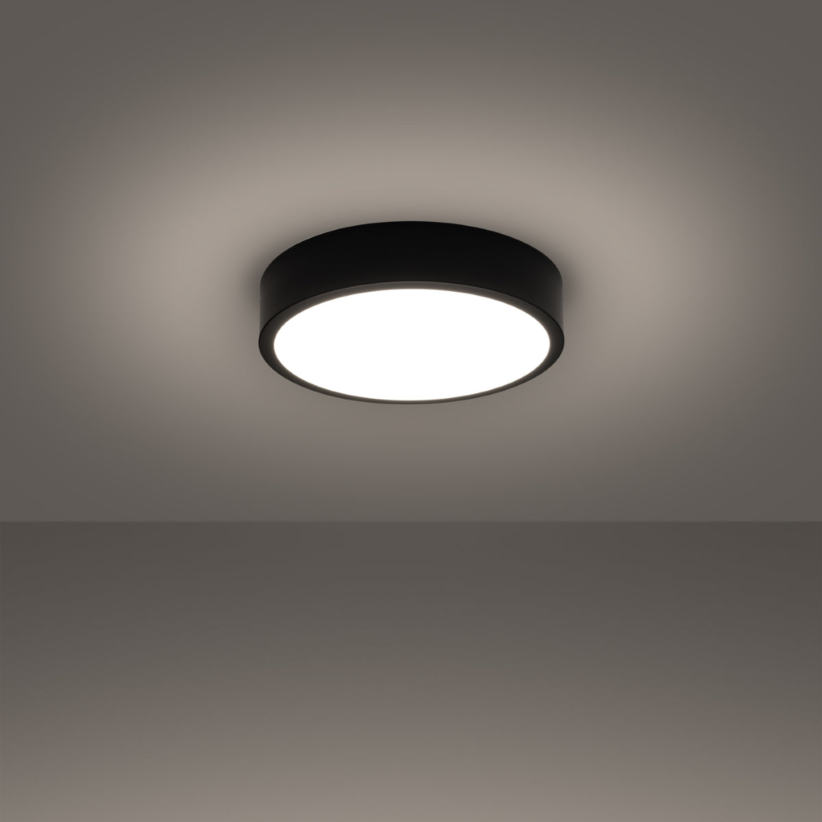 Deckenleuchte ONYX 30 schwarz LED (Warmweiß) Sollux Lighting
