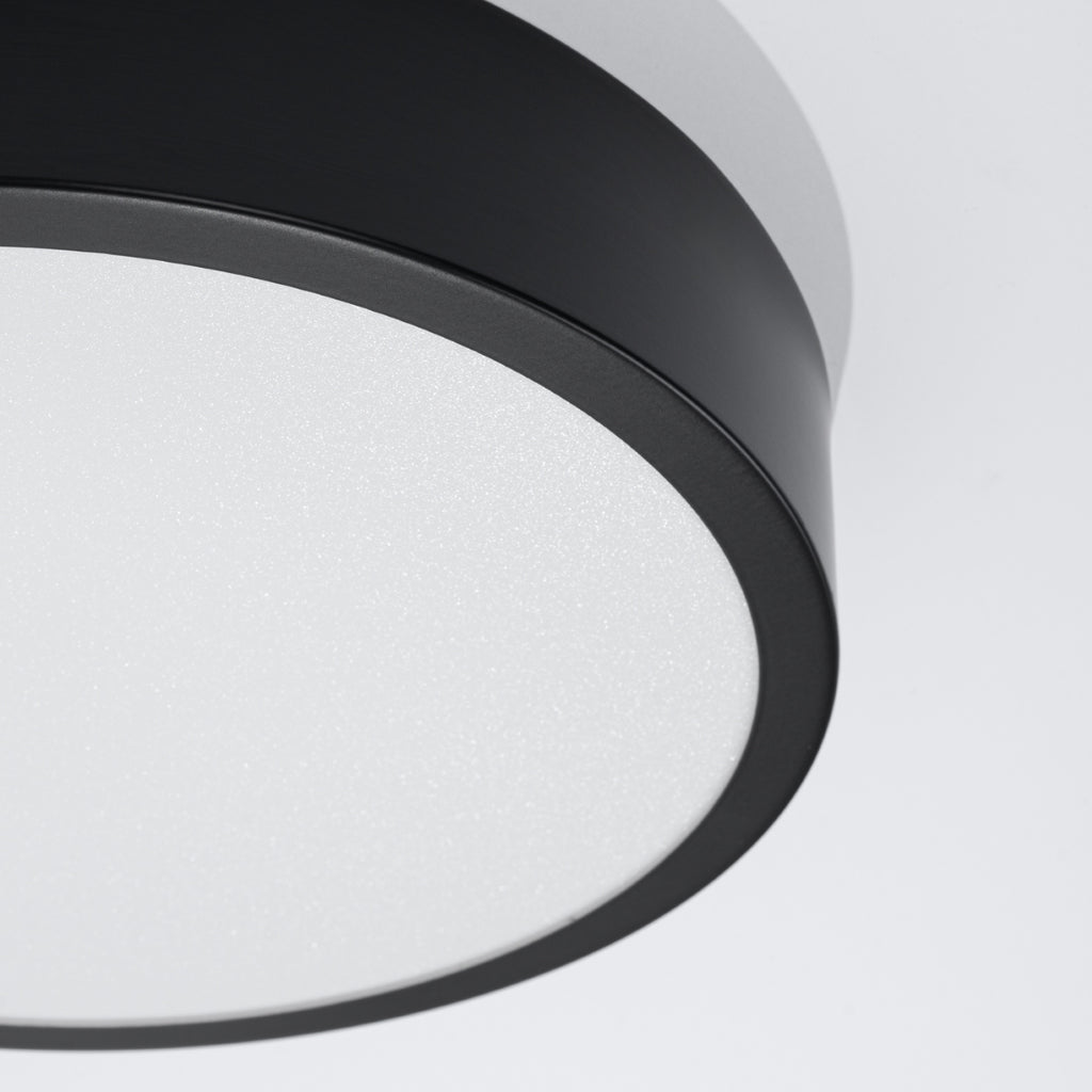 Deckenleuchte ONYX 30 schwarz LED (Warmweiß) Sollux Lighting