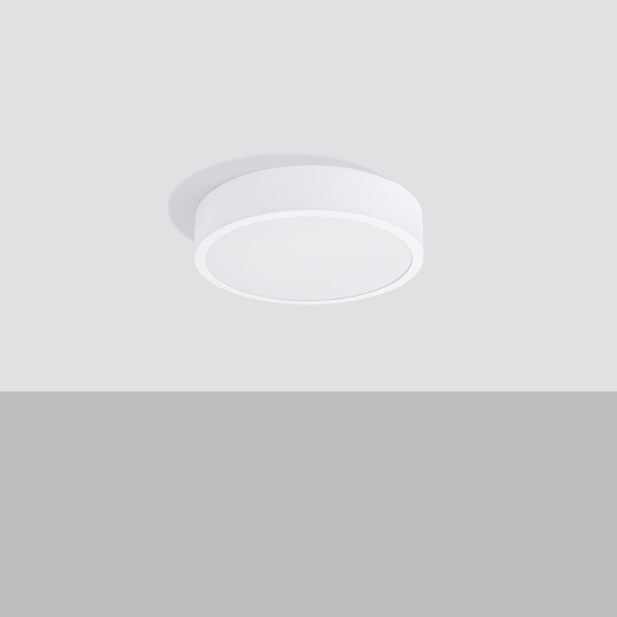 Deckenleuchte ONYX 30 weiß LED (Warmweiß) Sollux Lighting