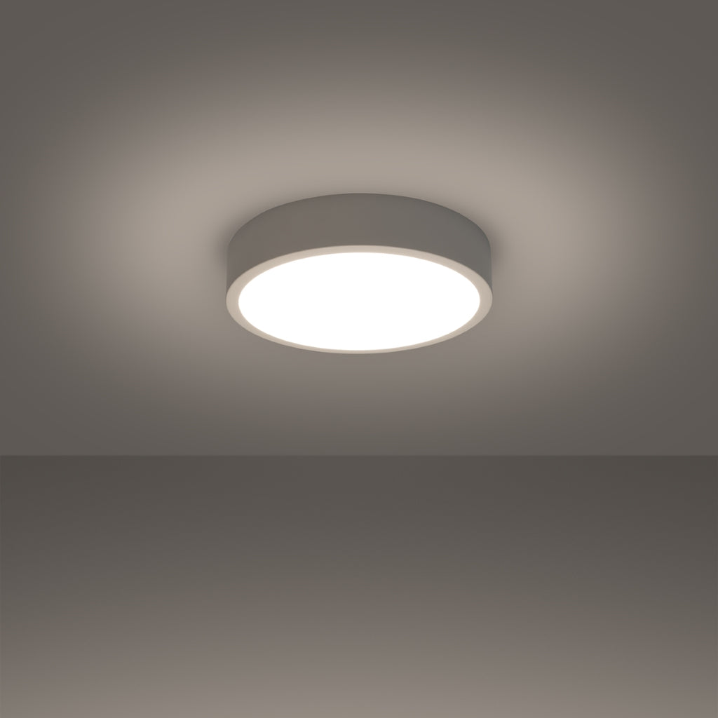 Deckenleuchte ONYX 30 weiß LED (Warmweiß) Sollux Lighting