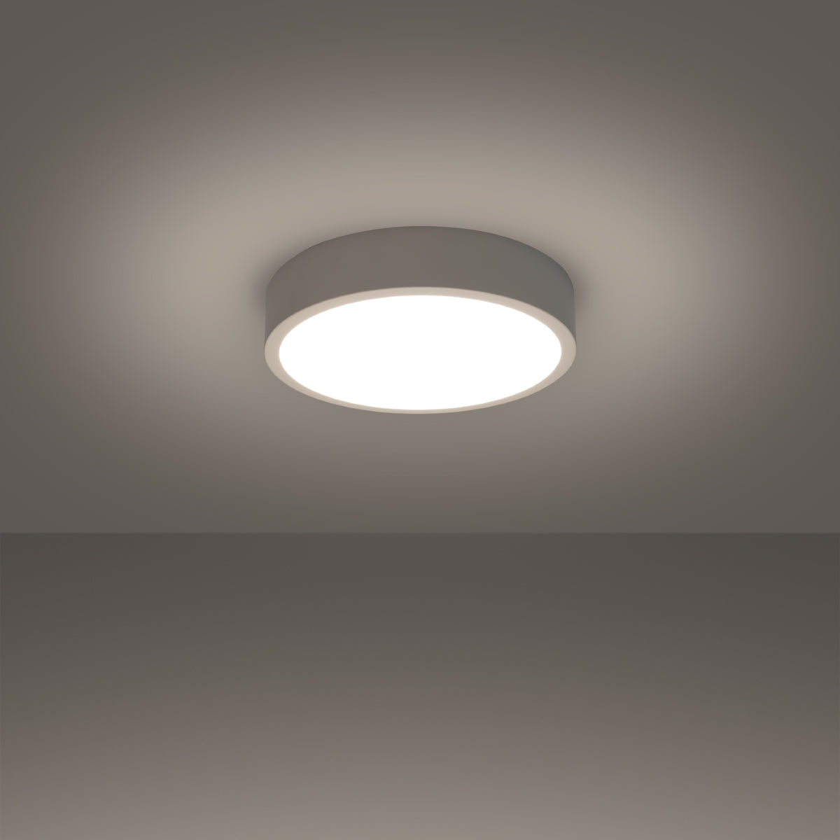 Deckenleuchte ONYX 30 weiß LED (Warmweiß) Sollux Lighting