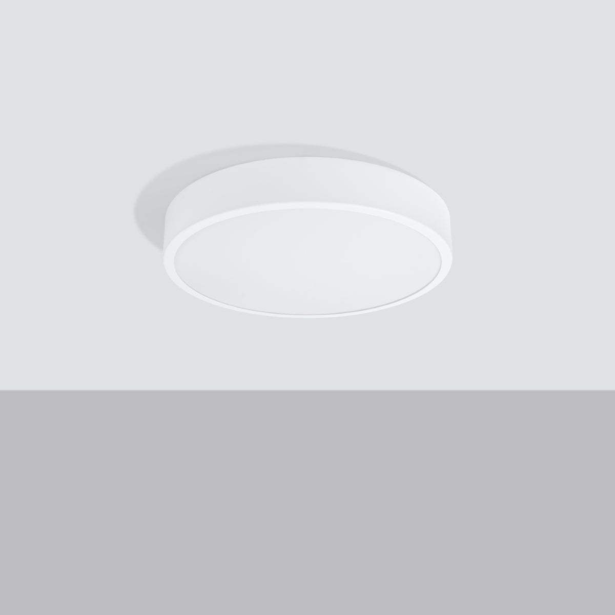 Deckenleuchte ONYX 40 weiß LED (Warmweiß) Sollux Lighting