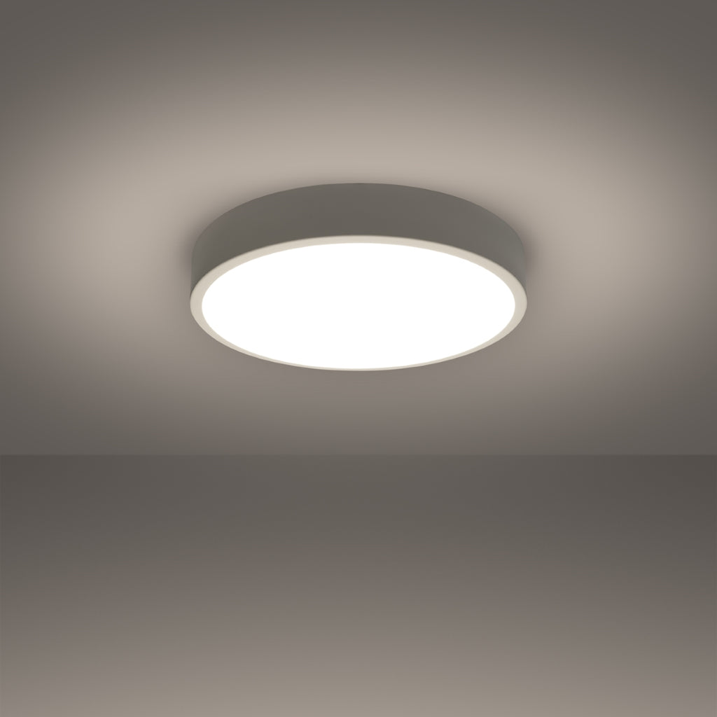 Deckenleuchte ONYX 40 weiß LED (Warmweiß) Sollux Lighting