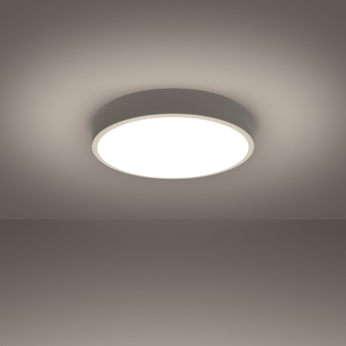 Deckenleuchte ONYX 40 weiß LED (Warmweiß) Sollux Lighting
