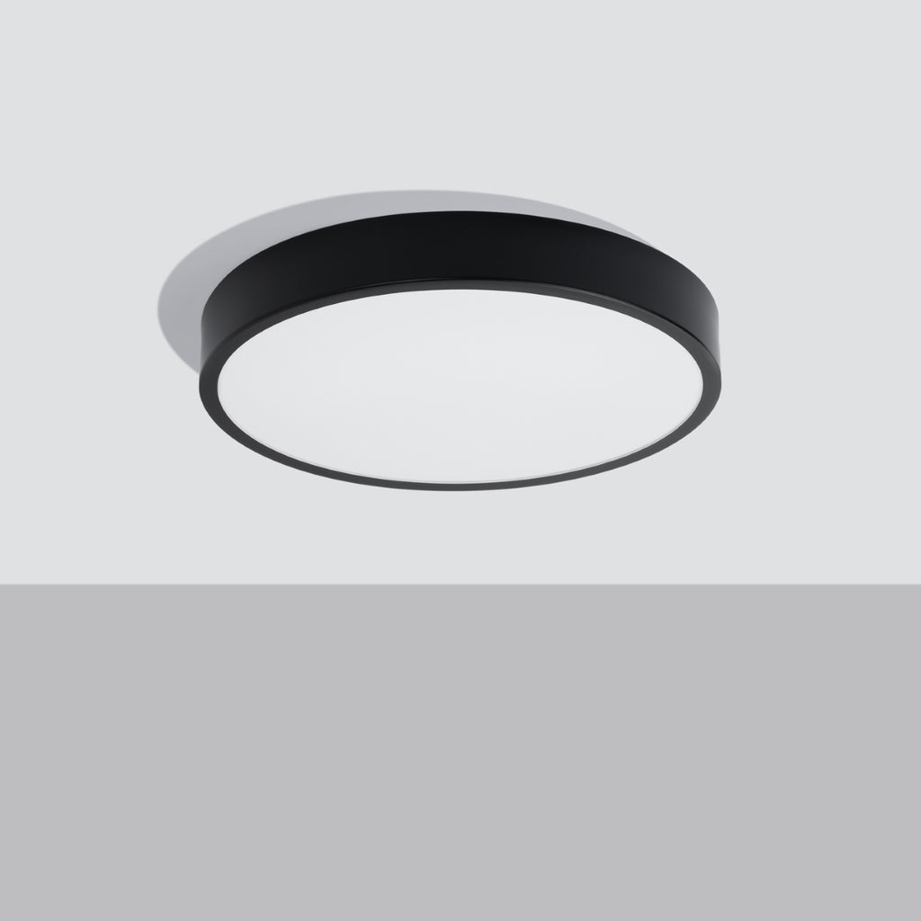Deckenleuchte ONYX 50 schwarz LED (Warmweiß) Sollux Lighting