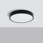 Deckenleuchte ONYX 50 schwarz LED (Warmweiß) Sollux Lighting
