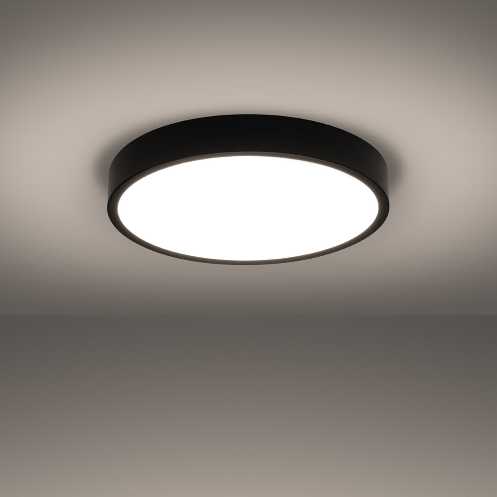 Deckenleuchte ONYX 50 schwarz LED (Warmweiß) Sollux Lighting