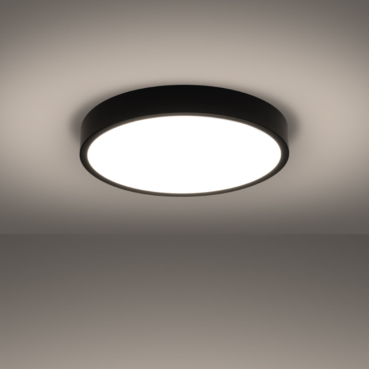 Deckenleuchte ONYX 50 schwarz LED (Warmweiß) Sollux Lighting