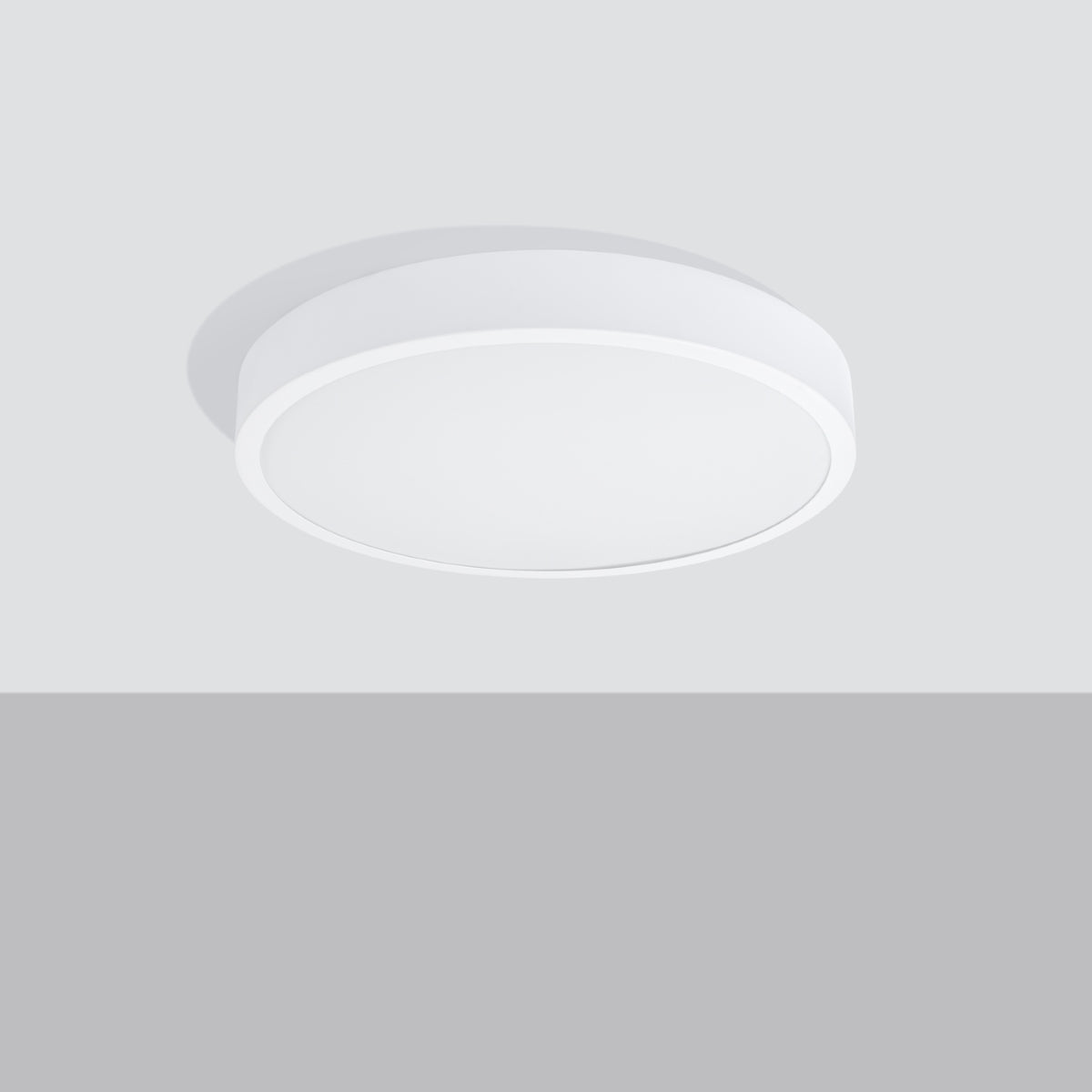 Deckenleuchte ONYX 50 weiß LED (Warmweiß) Sollux Lighting