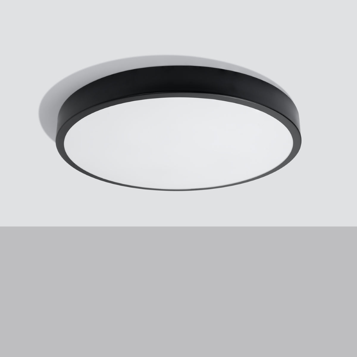 Deckenleuchte ONYX 60 schwarz LED (Warmweiß) Sollux Lighting