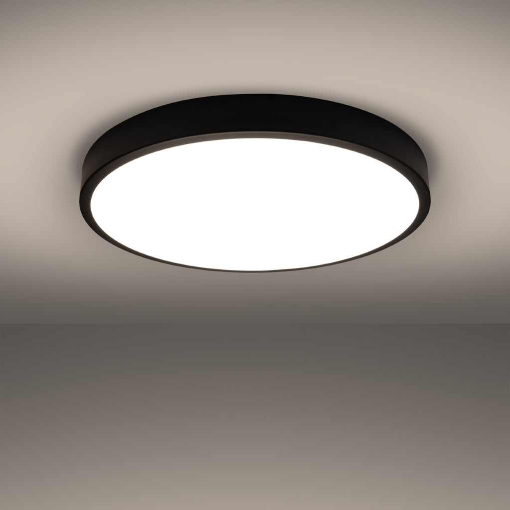 Deckenleuchte ONYX 60 schwarz LED (Warmweiß) Sollux Lighting