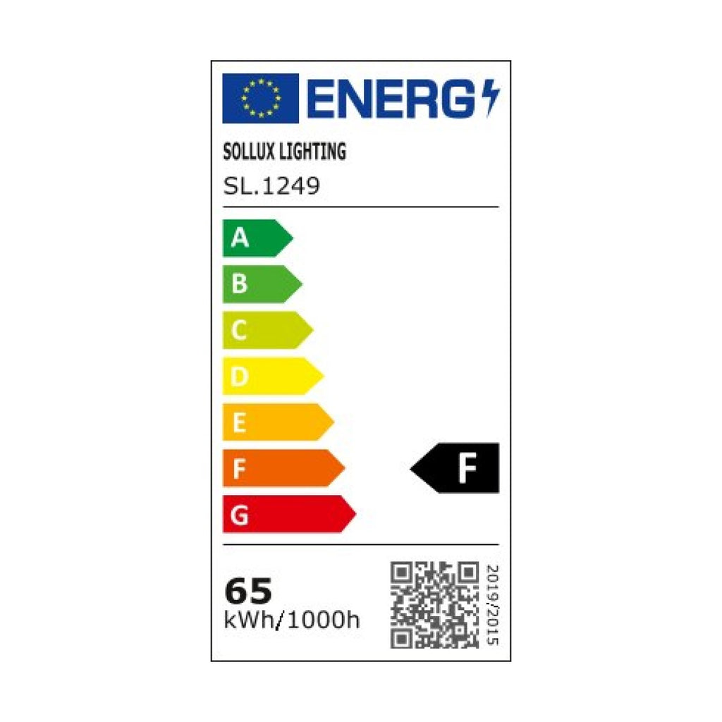 Deckenleuchte ONYX 60 weiß LED (Warmweiß) Sollux Lighting