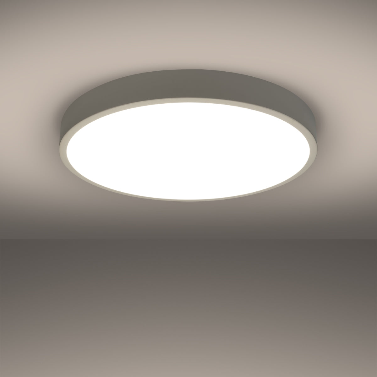 Deckenleuchte ONYX 60 weiß LED (Warmweiß) Sollux Lighting
