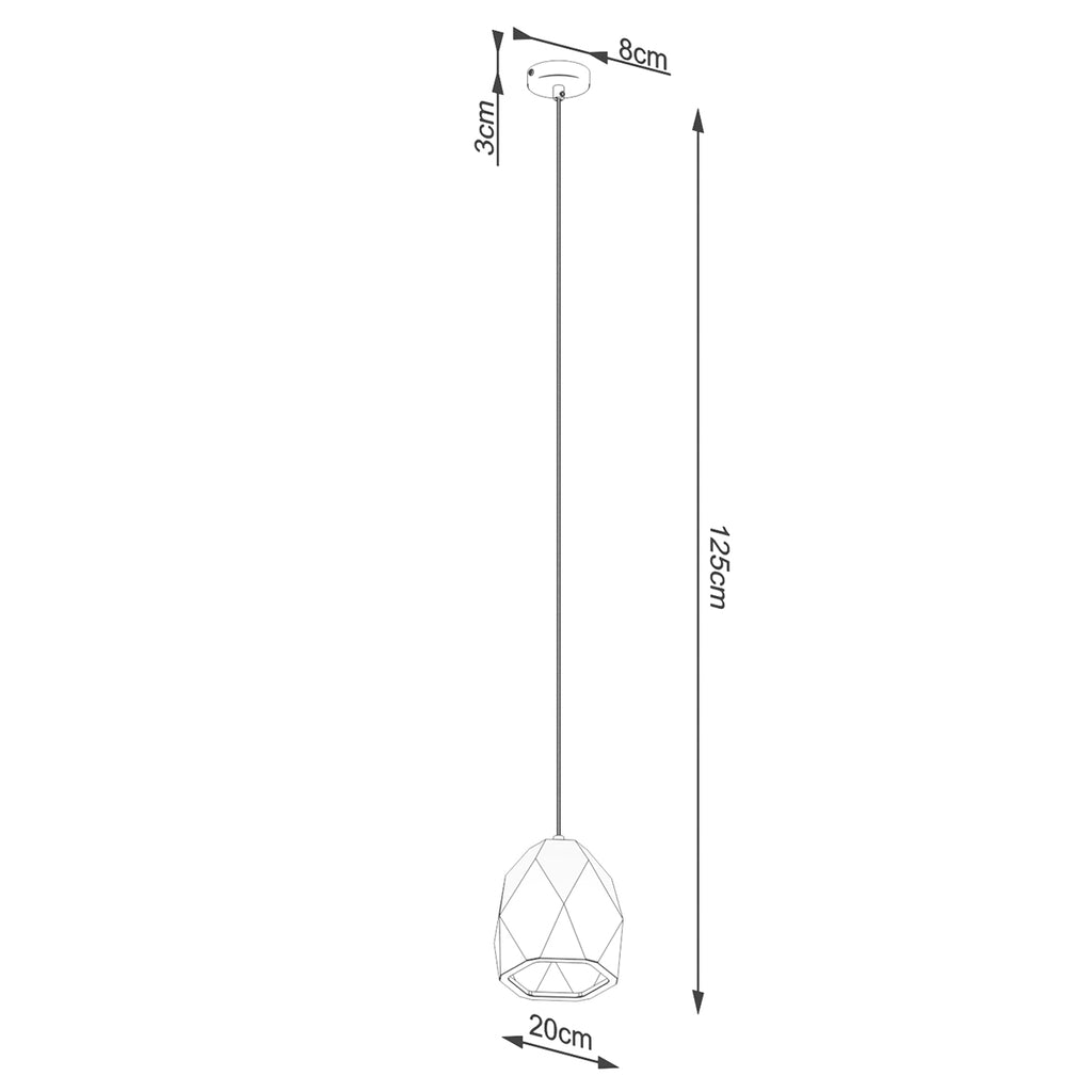 Pendelleuchte keramik MINT Sollux Lighting