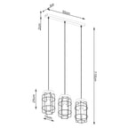 Pendelleuchte GOTTO 3L Sollux Lighting