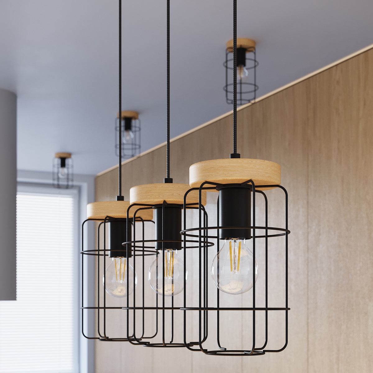 Pendelleuchte GOTTO 3L Sollux Lighting