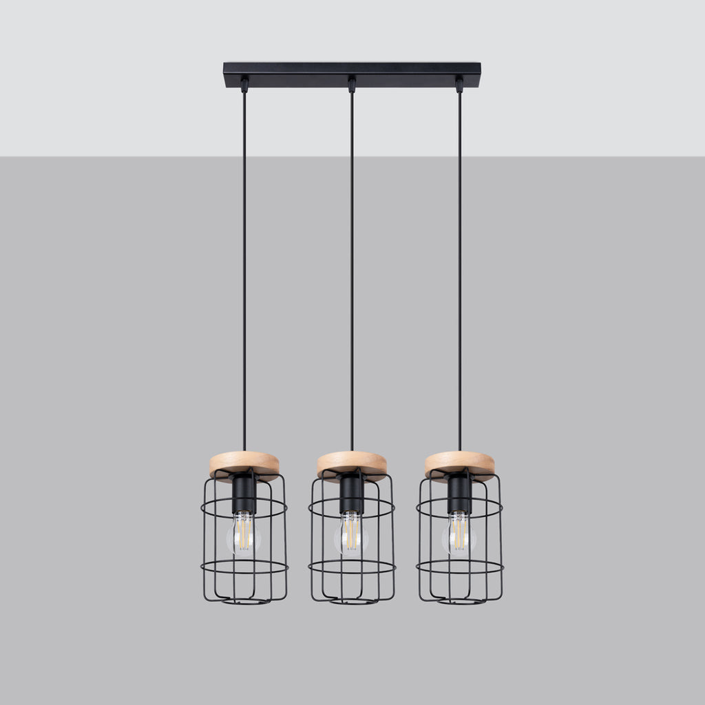 Pendelleuchte GOTTO 3L Sollux Lighting