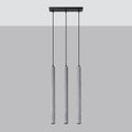 Pendelleuchten PASTELO 3L beton Sollux Lighting