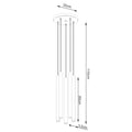 Pendelleuchten PASTELO 5P beton Sollux Lighting
