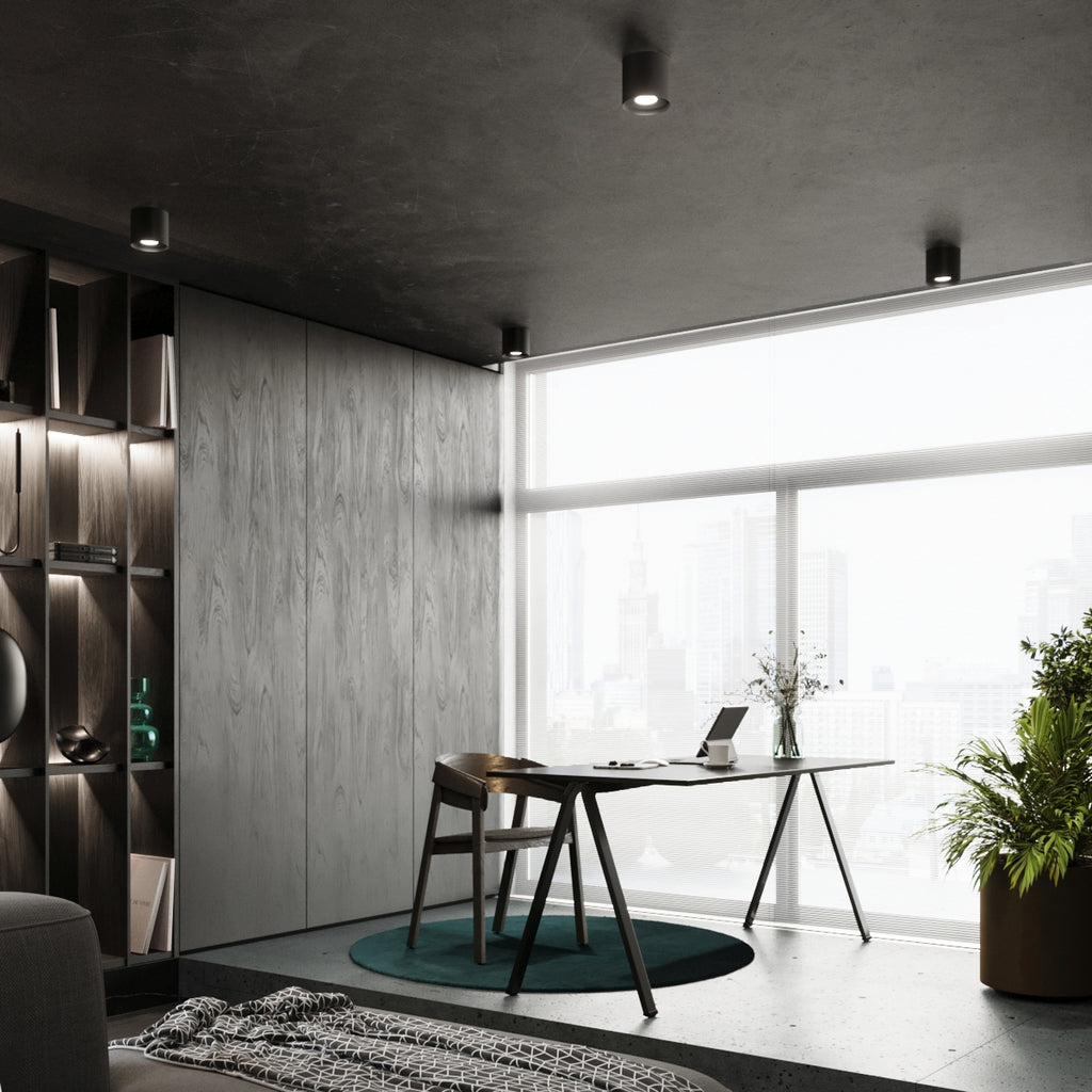 Deckenleuchte - Spot - Strahler MIKA schwarz Sollux Lighting